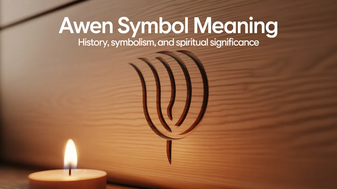awen symbol meaning