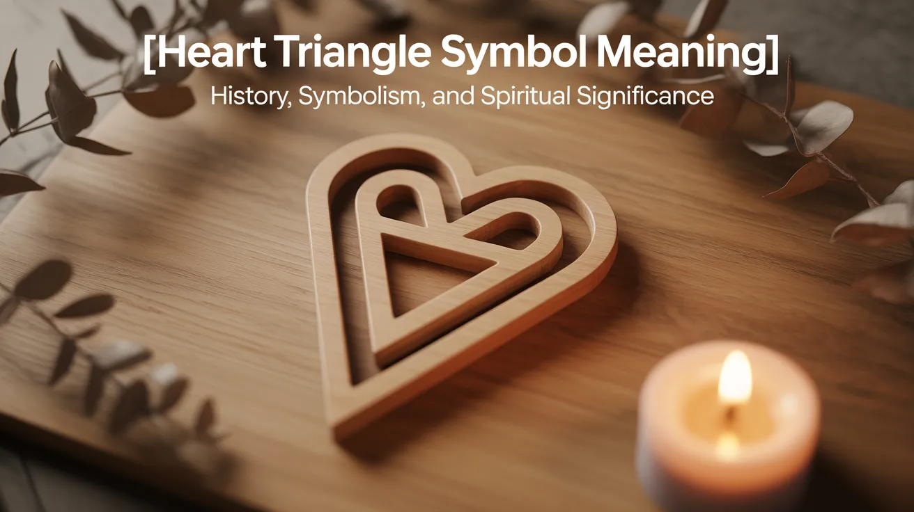 Heart Triangle Symbol Meaning