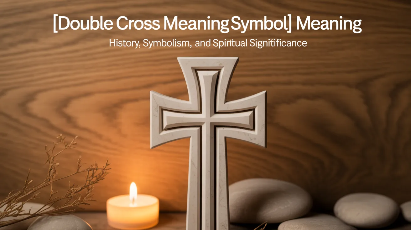 Double Cross Meaning Symbol
