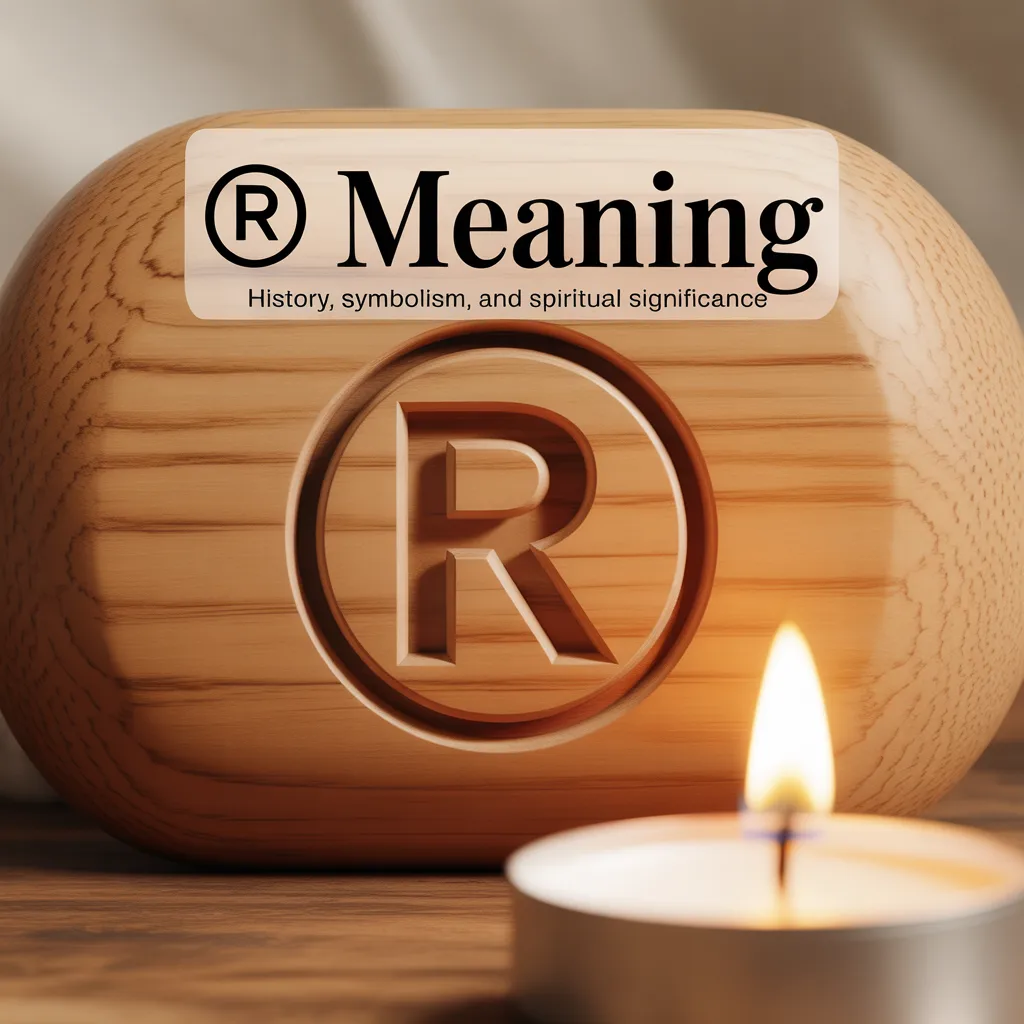 ® Circle Symbol Meaning