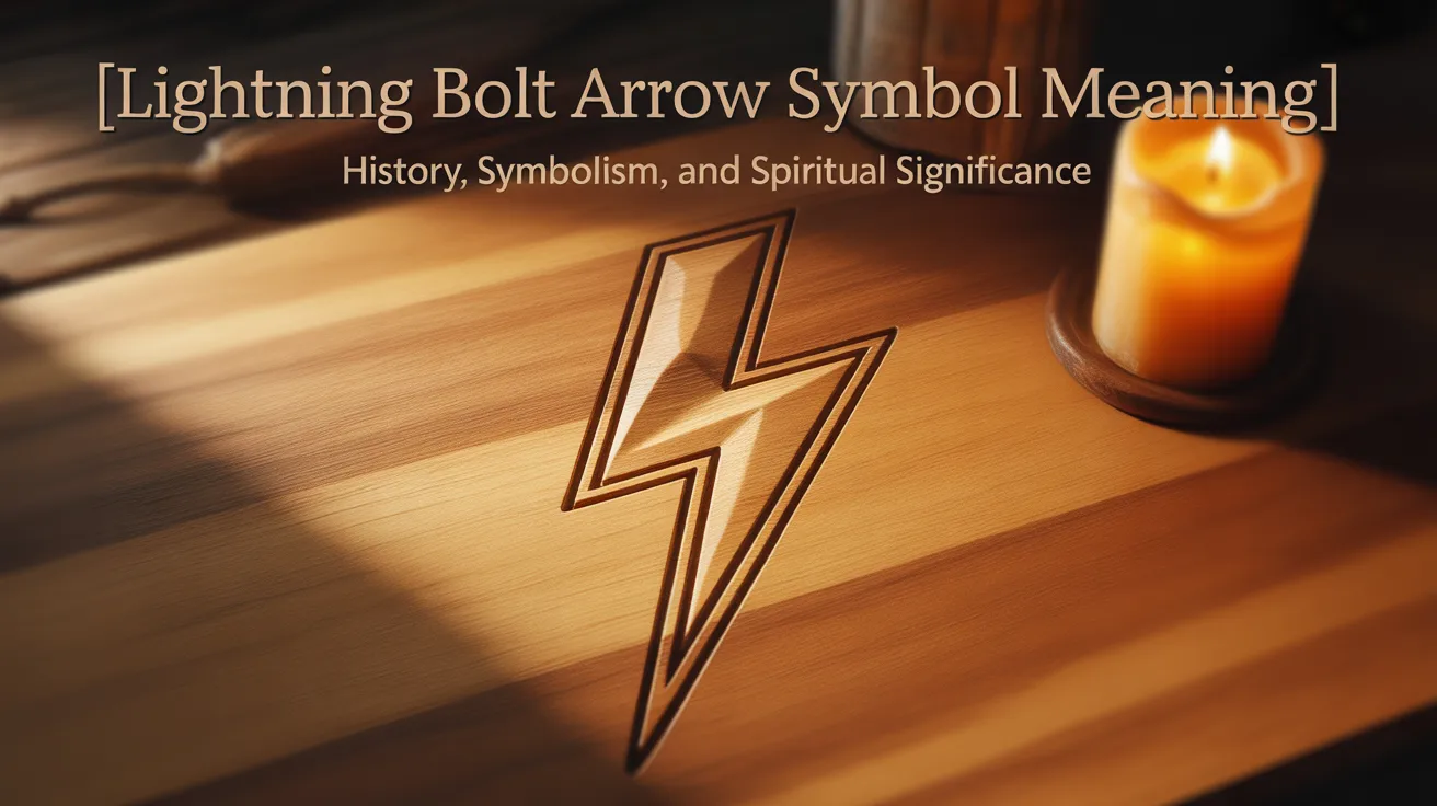 Lightning Bolt Arrow Symbol Meaning
