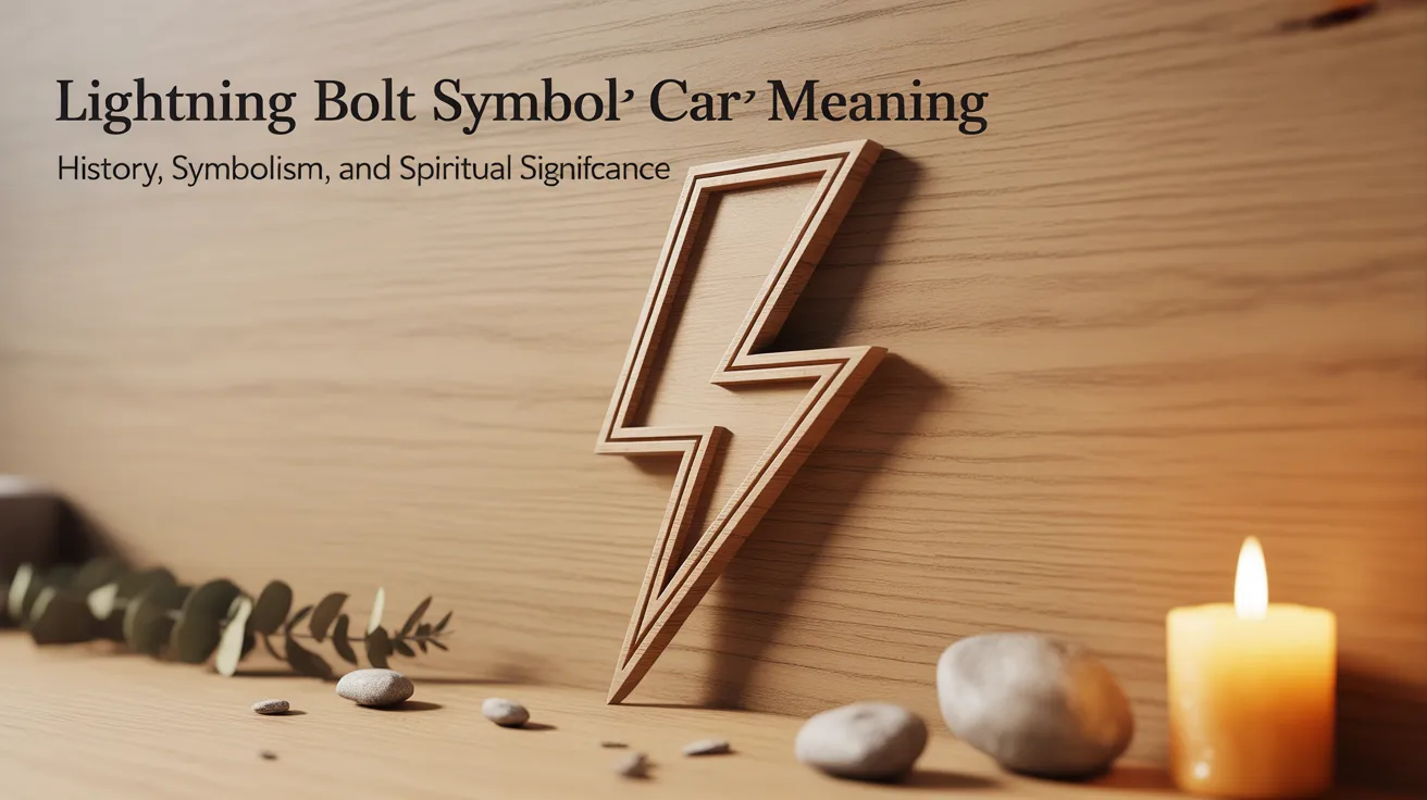 Lightning bolt symbol car meaning