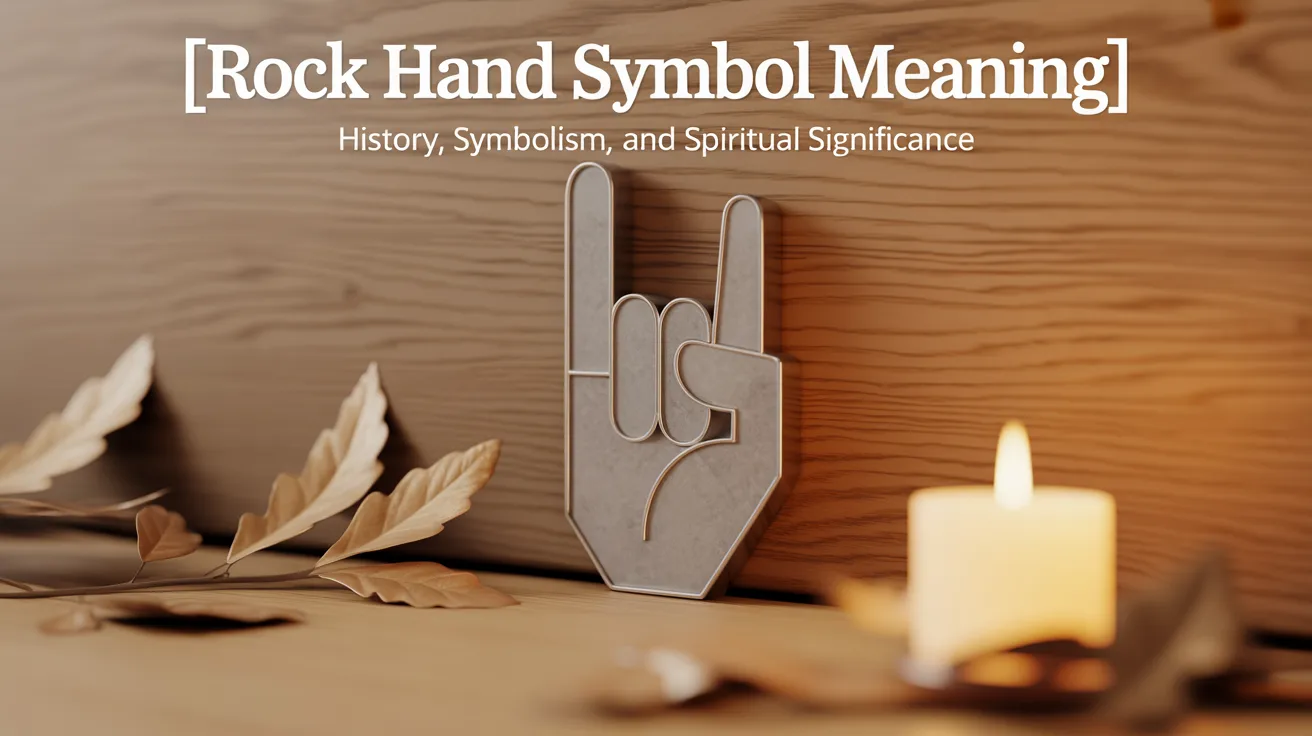 Rock Hand Symbol Meaning