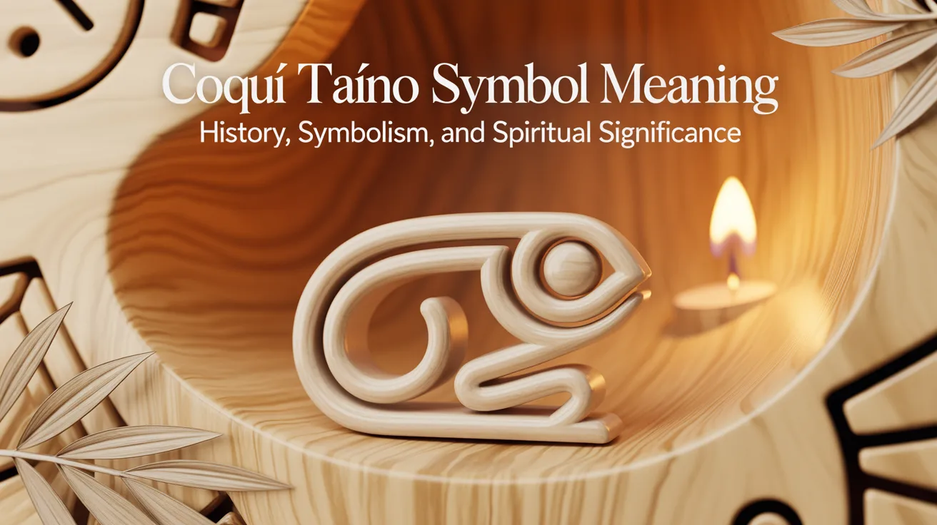 Coquí Taíno Symbol Meaning