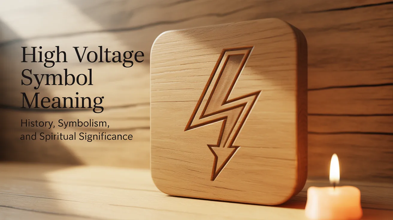 High Voltage Symbol Meaning