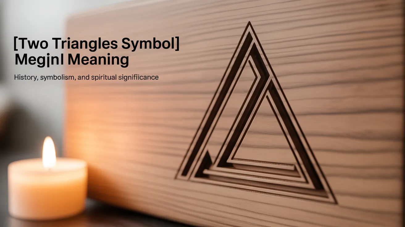 Two Triangles Symbol Meaning