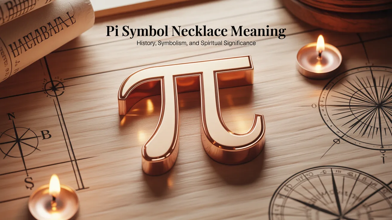 Pi Symbol Necklace Meaning