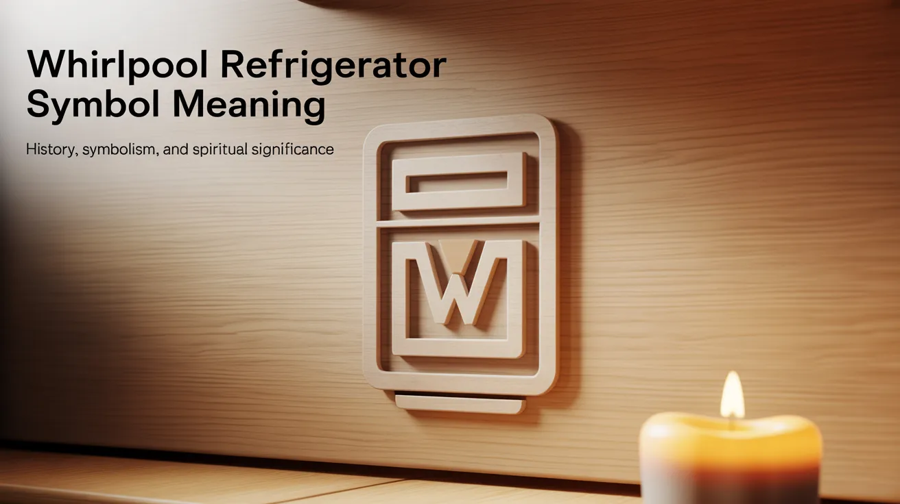 Whirlpool Refrigerator Symbol Meaning