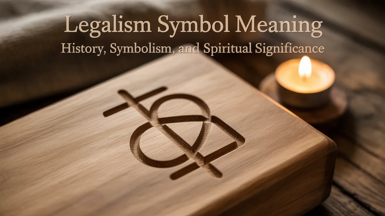 Legalism Symbol Meaning